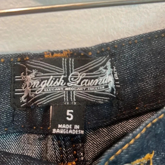 English laundry boys 5 denim shorts - Picture 2 of 4